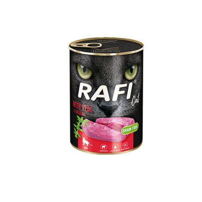 Karma mokra dla kota RAFI z cielęciną 400 g